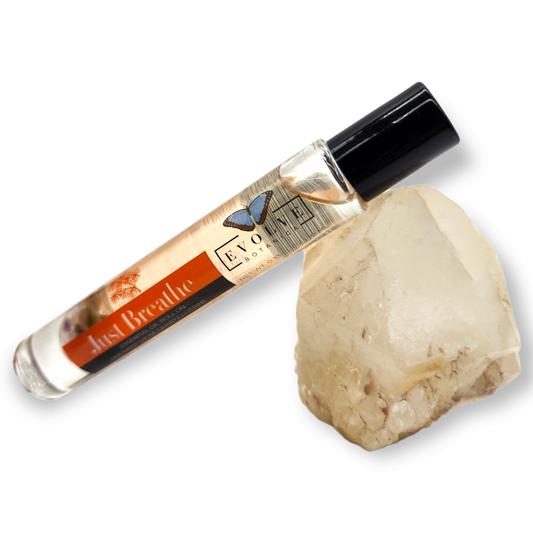 Gemstone Essential Oil Roll On - Just Breathe