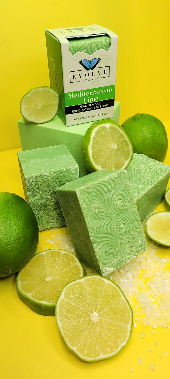 Specialty Soap - Mediterranean lime Salt Bar