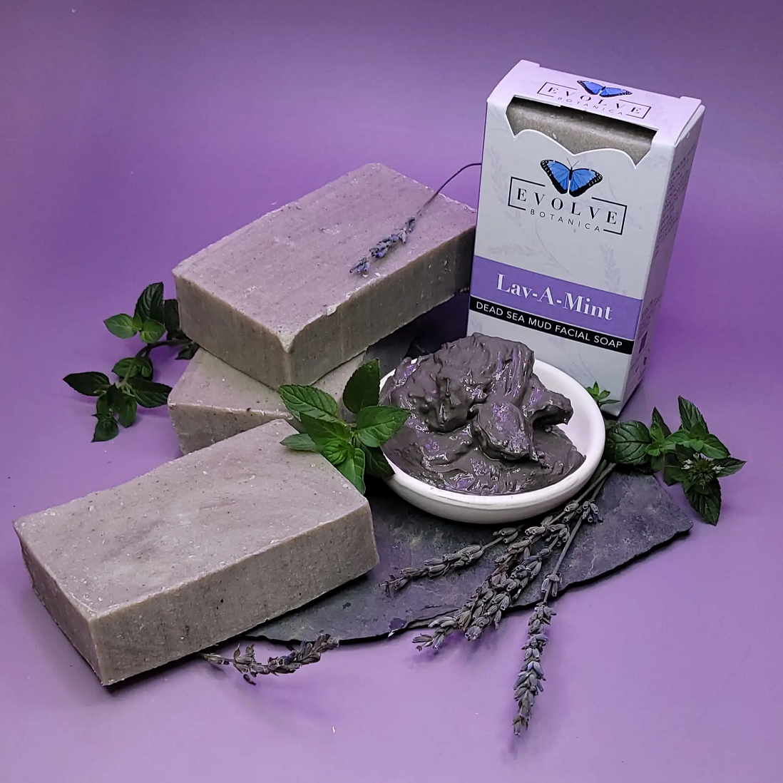 Standard Soap - Lav-A-Mint Dead Sea Mud (Facial Soap)